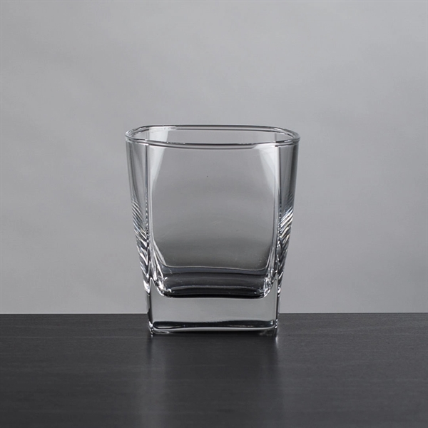 Modern On-the-Rocks glass and Double Old Fashioned featuring a square sham... from ASI 84592 St Regis Group