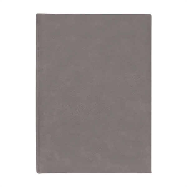 7" x 9 3/4" x 3/4" 112-page journal with satin bookmark... from ASI 74601 Calico