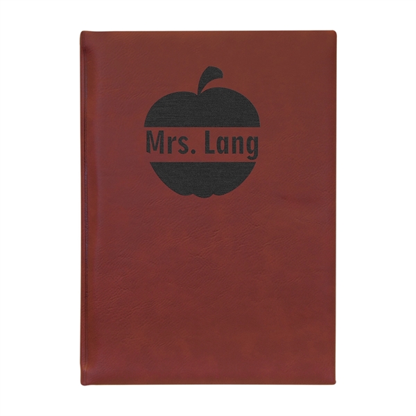 7" x 9 3/4" x 3/4" 112-page journal with satin bookmark... from ASI 74601 Calico