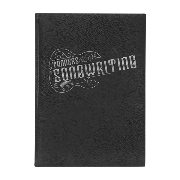 7" x 9 3/4" x 3/4" 112-page journal with satin bookmark... from ASI 74601 Calico