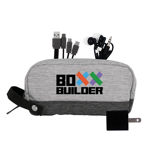 Bay Two Tone Wall Charging Travel Set... from ASI 30208 A P Specialties / AP Specialties