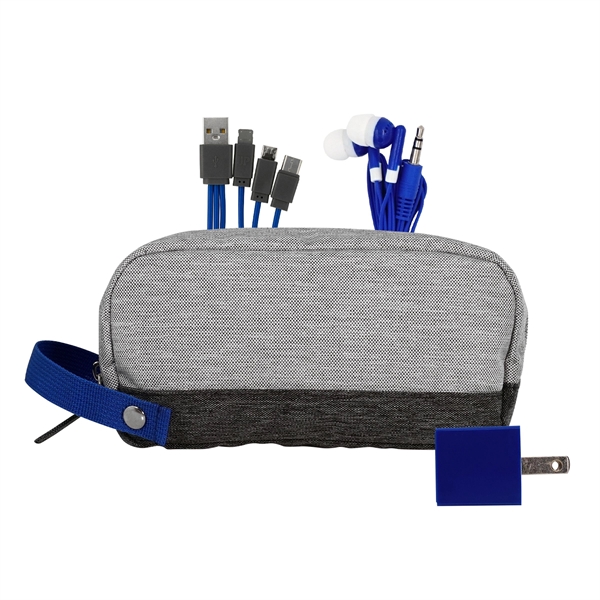 Bay Two Tone Wall Charging Travel Set... from ASI 30208 A P Specialties / AP Specialties