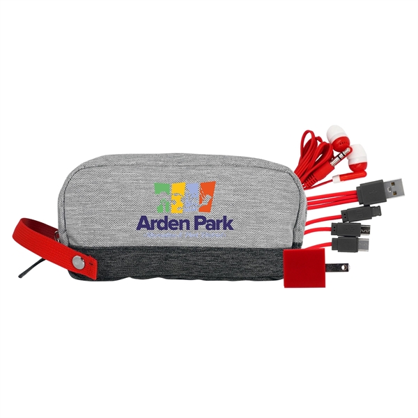 Bay Two Tone Wall Charging Travel Set... from ASI 30208 A P Specialties / AP Specialties