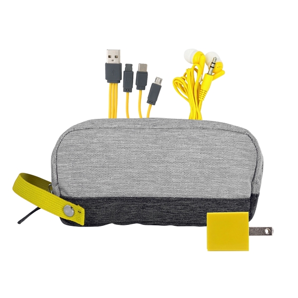 Bay Two Tone Wall Charging Travel Set... from ASI 30208 A P Specialties / AP Specialties