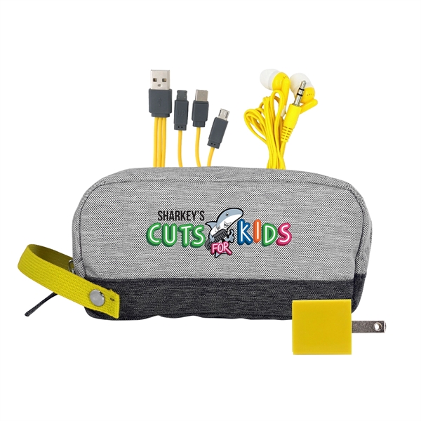 Bay Two Tone Wall Charging Travel Set... from ASI 30208 A P Specialties / AP Specialties