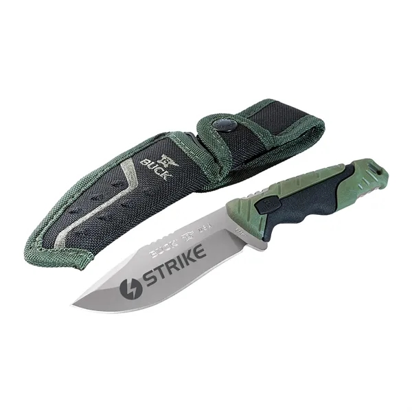 USA-Made, multi-purpose hunting knife from Buck Knives. 4.75" glass filled nylon... from ASI 46170 Compass Industries Inc