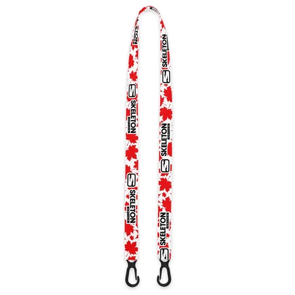 Digitally printed mask lanyard that measures 1/2" x 24".... from ASI 90807 Tekweld