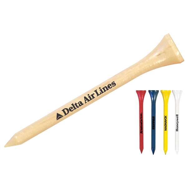 Quality wooden golf tees.... from ASI 30270 Aakron Line