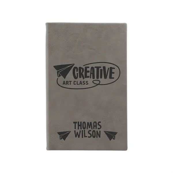 5 1/4" x 8 1/4" leatherette sketch book.... from ASI 74601 Calico