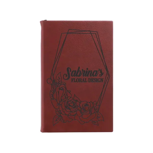 5 1/4" x 8 1/4" leatherette sketch book.... from ASI 74601 Calico