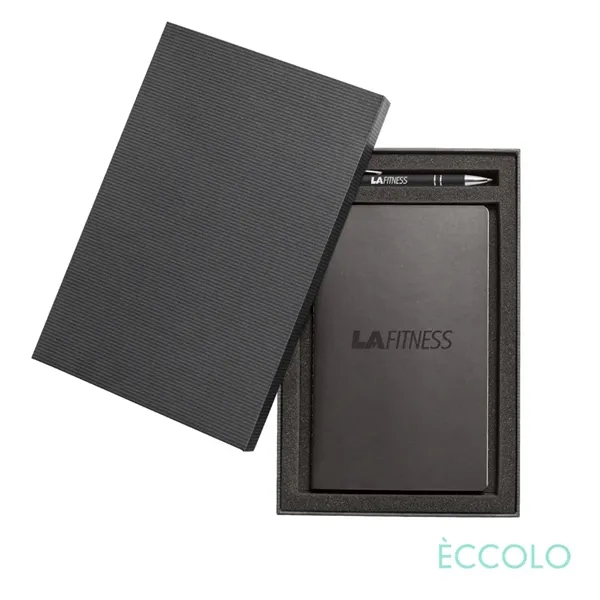 Eccolo® Single Meeting Journal/Kurt Pen/Stylus Gift Set - (M) 6"x 8"... from ASI 84592 St Regis Group