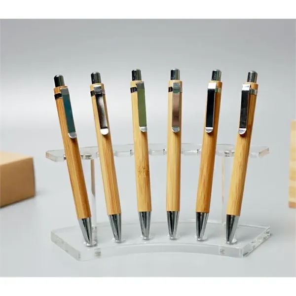 Eco-friendly bamboo pen + free 1c silkscreen imprint or laser engrave... from ASI 37218 Athena Promo (tm)