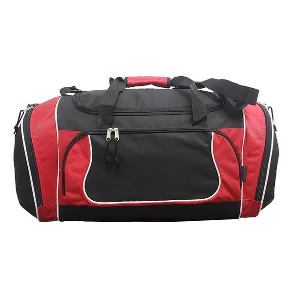 Duffel bag with bottle holder... from ASI 34046 Allcasion Travelware Co