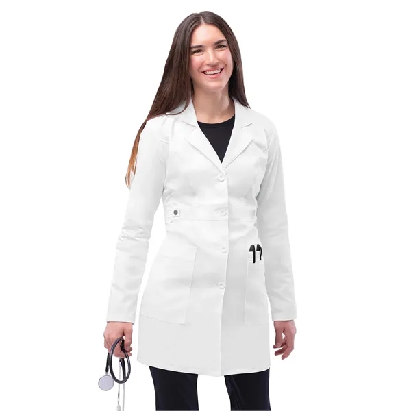 Adar Universal Women's 38" Tab-Waist Lab Coat... from ASI 86018 Scrub Authority / Uniform Stores