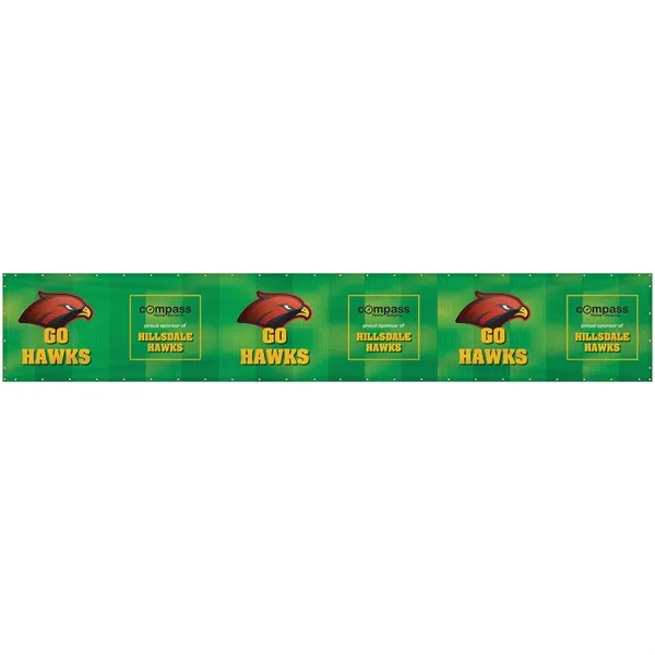 4' H x 24' W Polyester Mesh Banner-Many indoor and outdoor... from ASI 80228 Quinn
