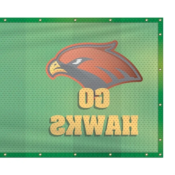 4' H x 24' W Polyester Mesh Banner-Many indoor and outdoor... from ASI 80228 Quinn