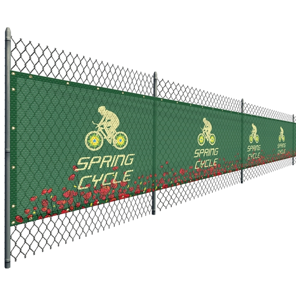 4' H x 48' W Polyester Mesh Banner-Many indoor and outdoor... from ASI 80228 Quinn
