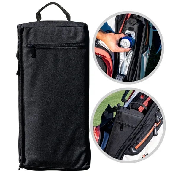 PEVA-lined 600 denier polyester golf cooler bag that holds up to... from ASI 76730 Peerless Umbrella Co Inc / Threads By Peerless