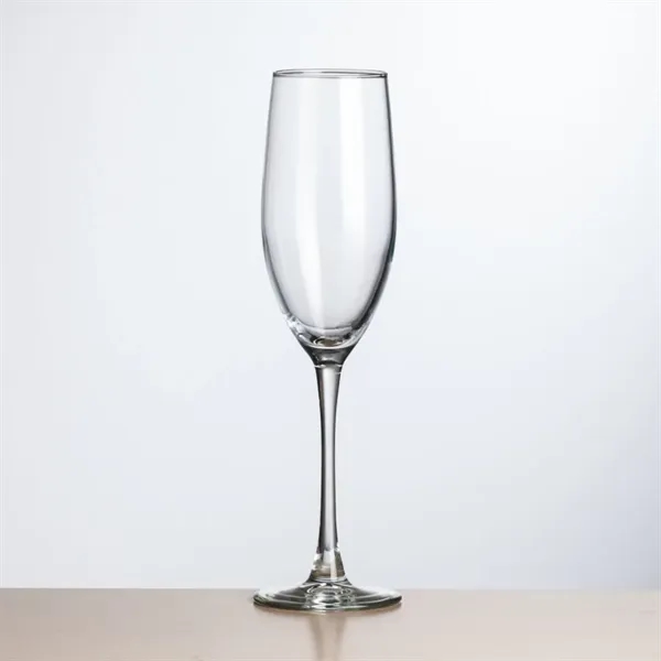 The tall flute of the Champagne glass with its narrow opening... from ASI 84592 St Regis Group
