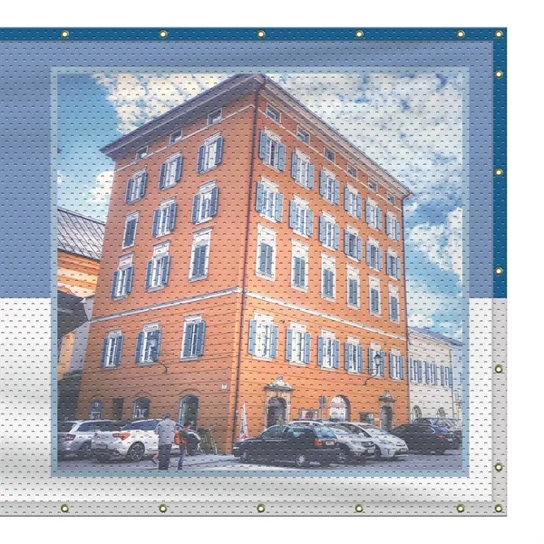 5' H x 24' W Polyester Mesh Banner-Many indoor and outdoor... from ASI 80228 Quinn