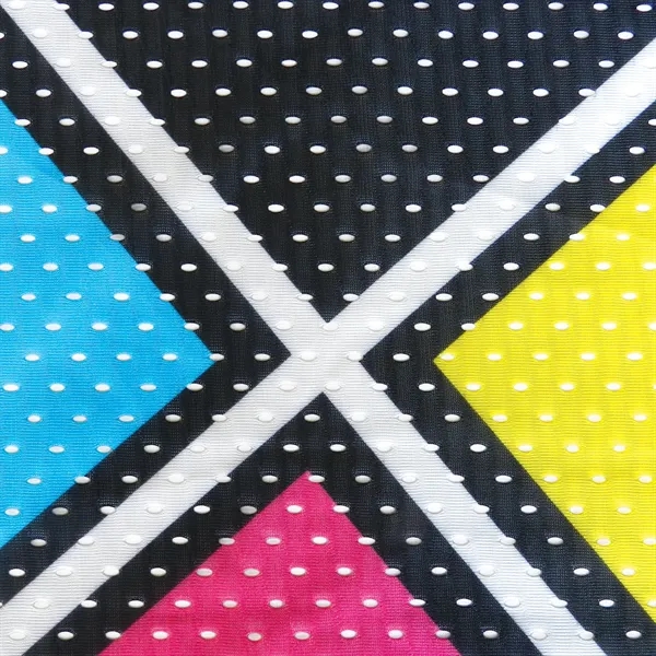 5' H x 48' W Polyester Mesh Banner-Many indoor and outdoor... from ASI 80228 Quinn