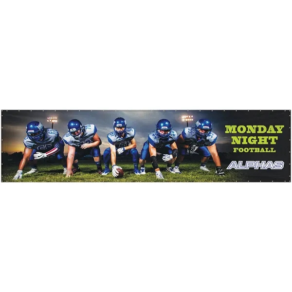 6' H x 24' W Polyester Mesh Banner-Many indoor and outdoor... from ASI 80228 Quinn