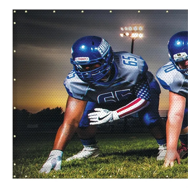 6' H x 24' W Polyester Mesh Banner-Many indoor and outdoor... from ASI 80228 Quinn