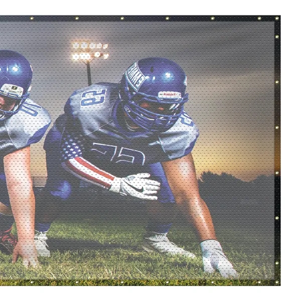 6' H x 24' W Polyester Mesh Banner-Many indoor and outdoor... from ASI 80228 Quinn