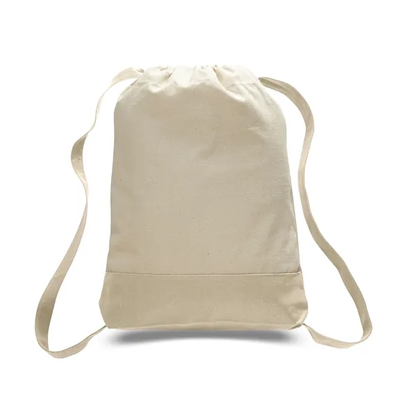 Backpack with zippered front pocket and a drawstring closure.... from ASI 34046 Allcasion Travelware Co