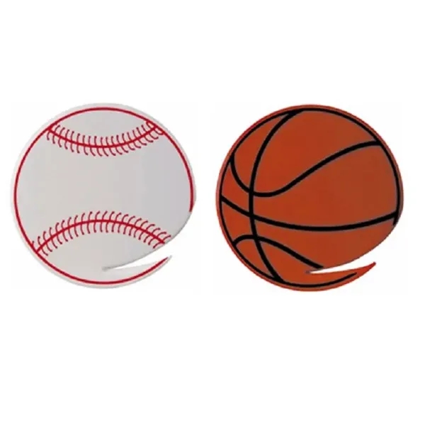 Sports ball designed plastic letter opener.... from ASI 31977 Adline Industries Inc
