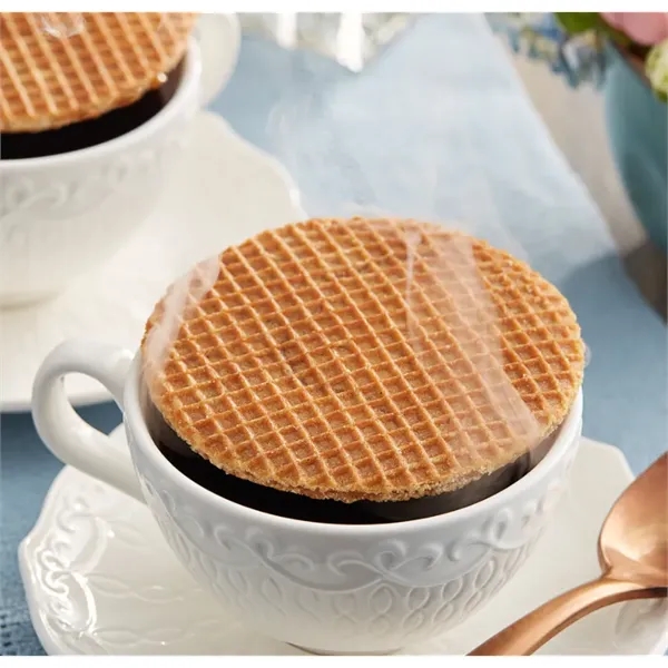 Delightful Gift kit includes 2 bags of Caramel Stroopwafels, 1 bag... from ASI 72657 Active Life Promo / Apres Ski