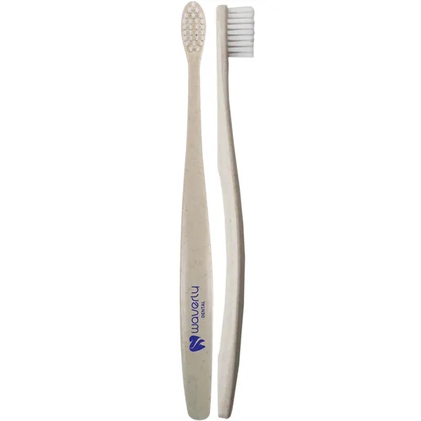 Wheat straw toothbrush to promote oral health care and the environment.... from ASI 61966 HPG / Mixie