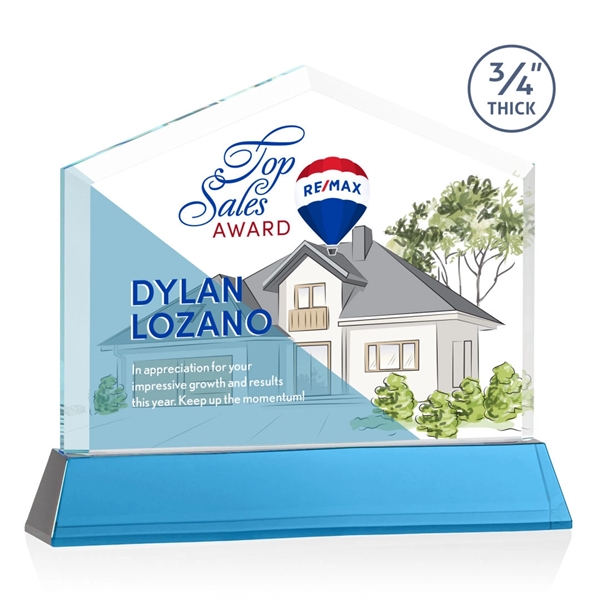 Micasa VividPrint™ Award on Newhaven - Sky Blue... from ASI 84592 St Regis Group / St Regis