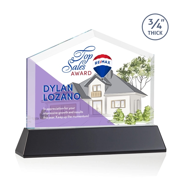 Micasa VividPrint™ Award on Newhaven - Black... from ASI 84592 St Regis Group / St Regis