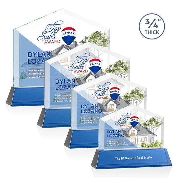 Micasa VividPrint™ Award on Newhaven - Blue... from ASI 84592 St Regis Group / St Regis