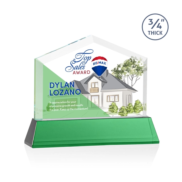 Micasa VividPrint™ Award  on Newhaven - Green... from ASI 84592 St Regis Group / St Regis