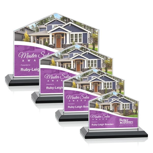 Domicile VividPrint™ Award - Black... from ASI 84592 St Regis Group / St Regis