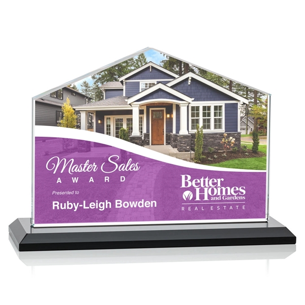 Domicile VividPrint™ Award - Black... from ASI 84592 St Regis Group / St Regis