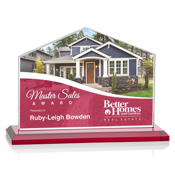 Domicile VividPrint™ Award - Red... from ASI 84592 St Regis Group / St Regis