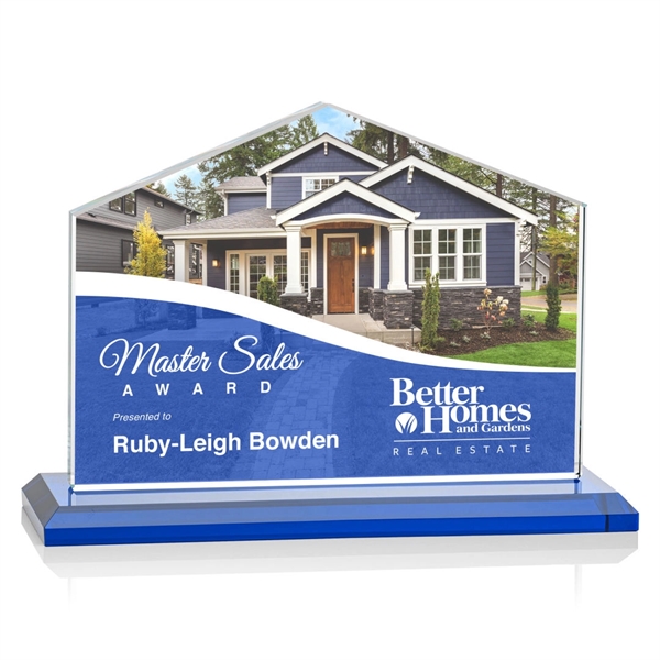 Domicile VividPrint™ Award - Blue... from ASI 84592 St Regis Group / St Regis