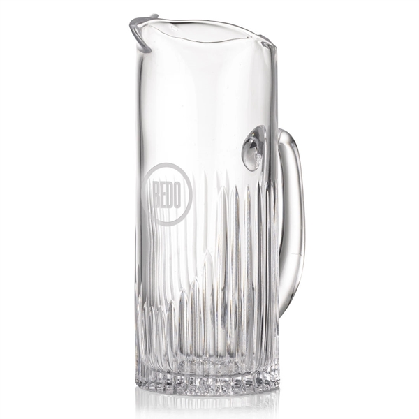 Tall 24% full lead crystal 46 oz. pitcher with handle.... from ASI 84592 St Regis Group
