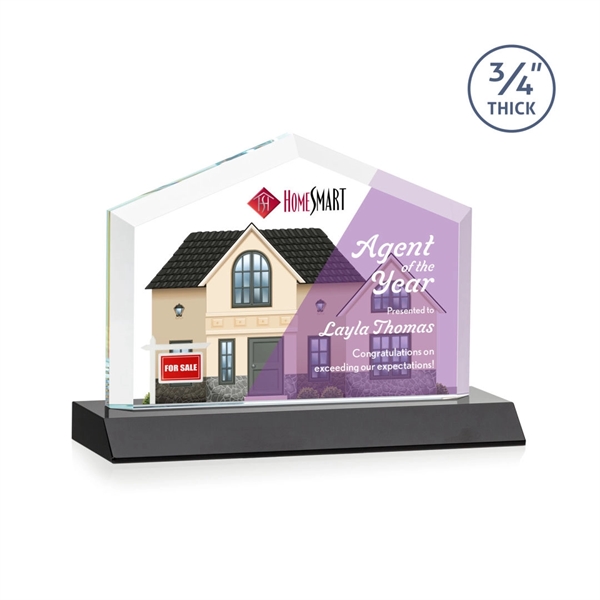 Micasa VividPrint™ Award - Black... from ASI 84592 St Regis Group / St Regis