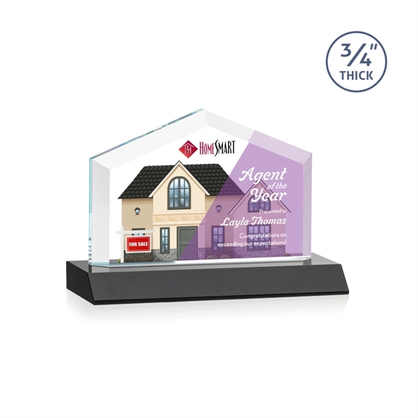 Micasa VividPrint™ Award - Black... from ASI 84592 St Regis Group / St Regis