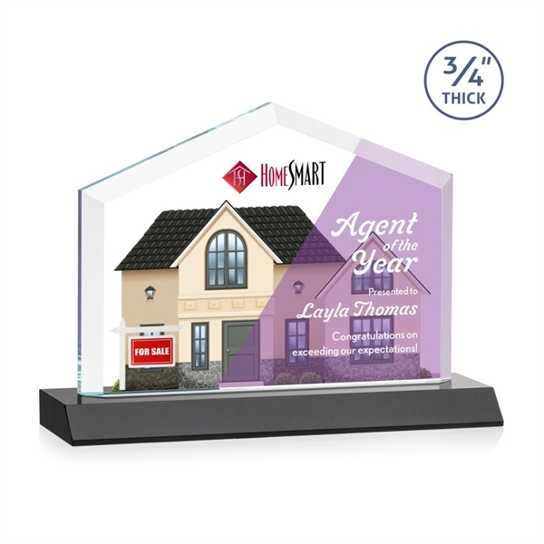 Micasa VividPrint™ Award - Black... from ASI 84592 St Regis Group / St Regis