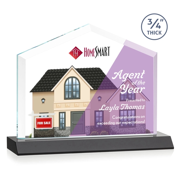 Micasa VividPrint™ Award - Black... from ASI 84592 St Regis Group / St Regis