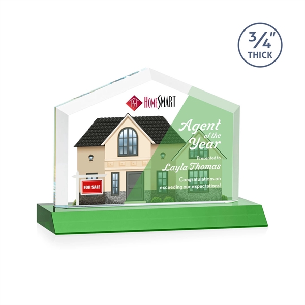 Micasa VividPrint™ Award - Green... from ASI 84592 St Regis Group / St Regis