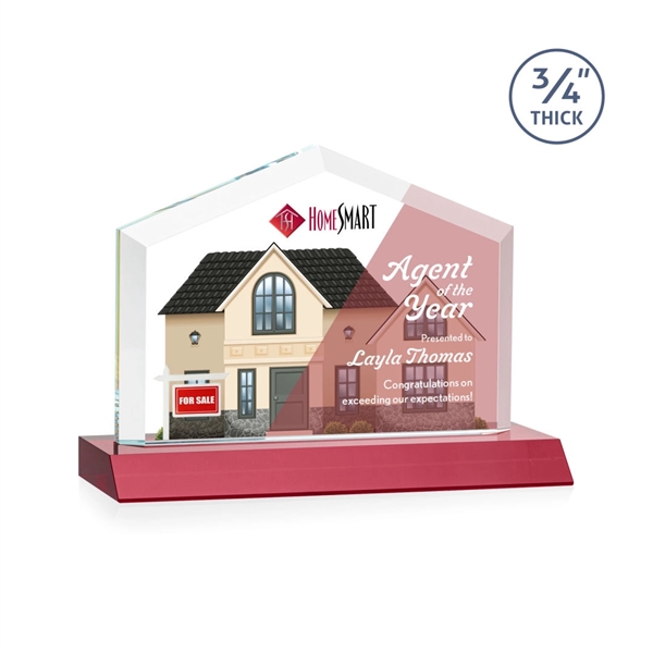 Micasa VividPrint™ Award - Red... from ASI 84592 St Regis Group / St Regis