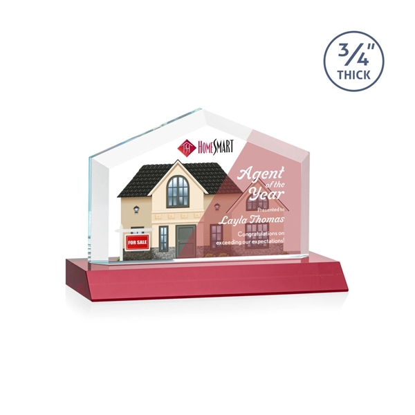 Micasa VividPrint™ Award - Red... from ASI 84592 St Regis Group / St Regis