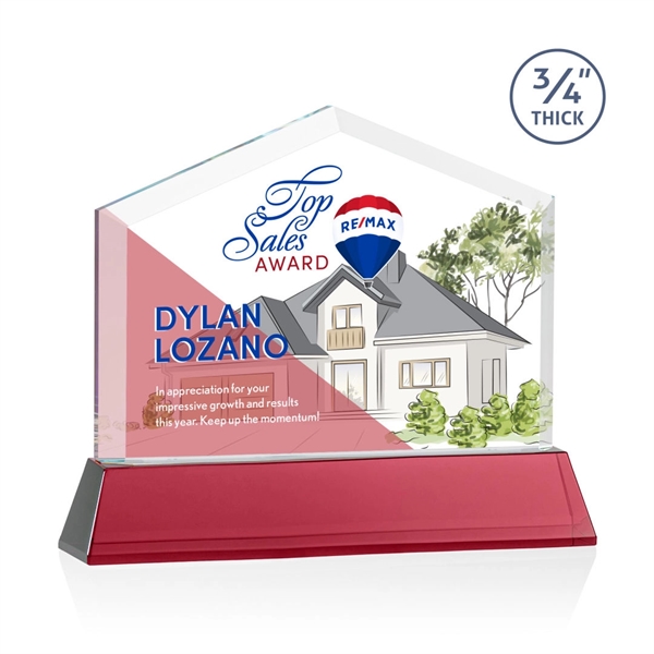 Micasa VividPrint™ Award on Newhaven - Red... from ASI 84592 St Regis Group / St Regis