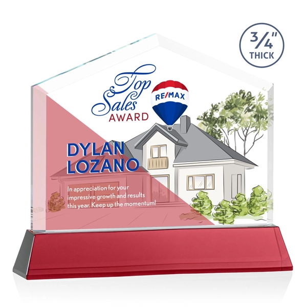 Micasa VividPrint™ Award on Newhaven - Red... from ASI 84592 St Regis Group / St Regis